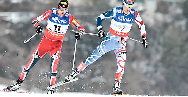 Сегодня украинские спортсмены сойдутся в лыжном двоеборье. Фото с сайта sochimediacenter.ru.