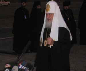 Вчера в Луганск прибыл Патриарх Кирилл. Фото: cxid.info