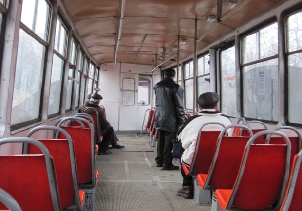 В Луганске отменили трамвай №15. Фото: Сергей Боецков.