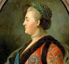Екатерина  ІІ собрала  в Луганске больше всех подписей. Фото: calend.ru