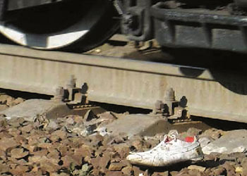 В Луганской области поезд убил рыбака. Фото: khersonline.net