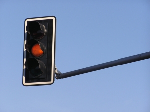 Светофор возле ГУМа не работает, потому что на него нет денег. Фото: sxc.hu