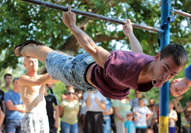 На Луганщине прошли соревнования Workout Fest. Фото: Евгений Резник
