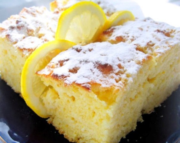Легкие лимонные пирожные. Фото: liveinternet.ru