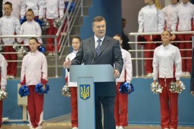 Янукович в Луганске. 16.10.2012