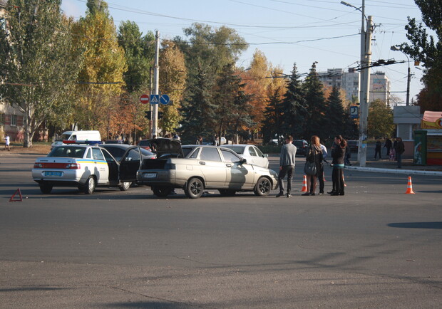 Авария в Луганске. 18.10.2012