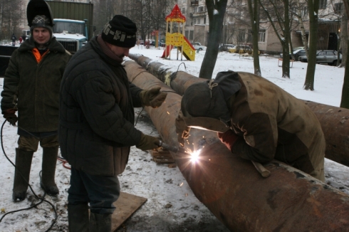 Из-за сильных морозов на Луганщине рвутся теплотрассы. Фото: vppress.ru
