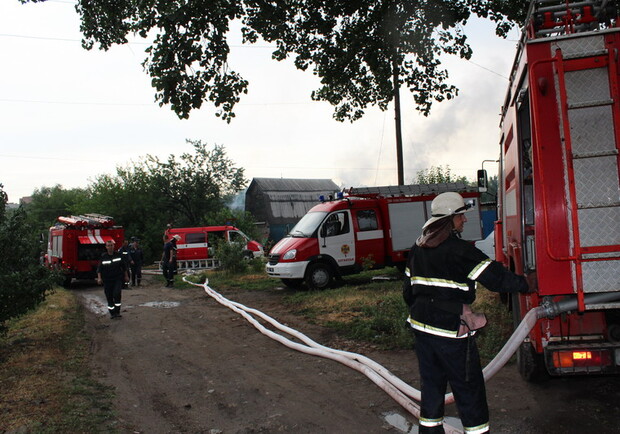 Утренний пожар забрал 6 жизней. Фото: lugansk.mns.gov.ua