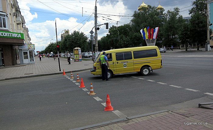 Завтра в Луганске перекроют дороги. Фото: lugansk.co.ua 