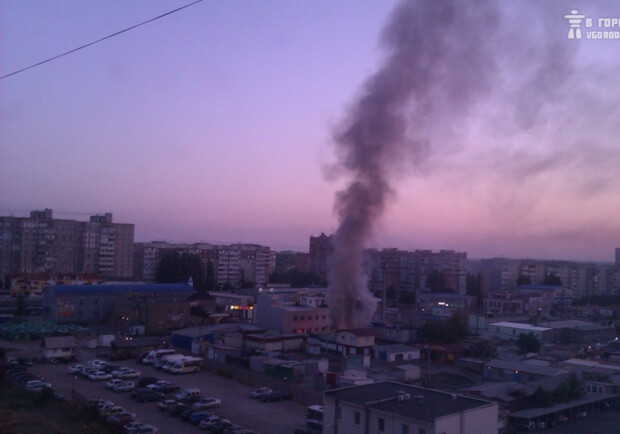 Новость - События - Пожар в "Афинах": в Мирном сгорели сразу 2 бара